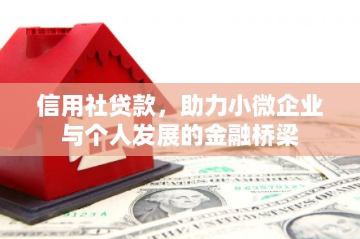 埌东信用社贷款，助力小微企业与个人发展的金融桥梁