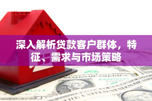 埌东深入解析贷款客户群体，特征、需求与市场策略