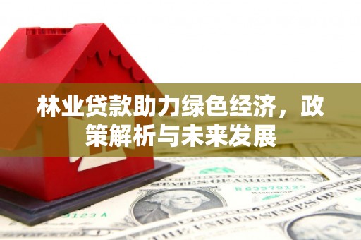 埌东林业贷款助力绿色经济，政策解析与未来发展