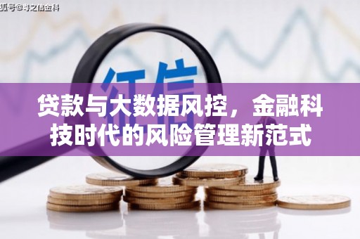 埌东贷款与大数据风控，金融科技时代的风险管理新范式
