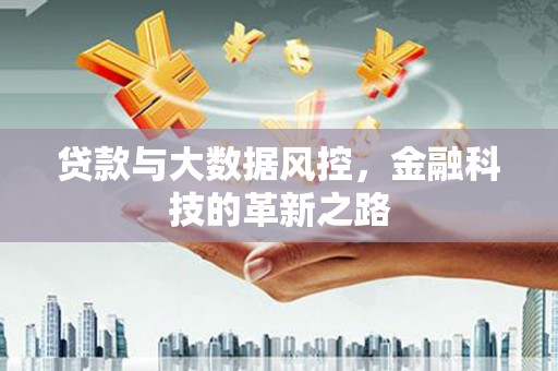 埌东贷款与大数据风控，金融科技的革新之路