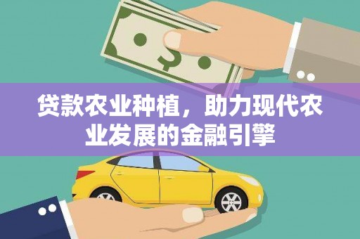 埌东贷款农业种植，助力现代农业发展的金融引擎