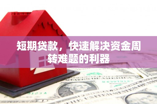 埌东短期贷款，快速解决资金周转难题的利器