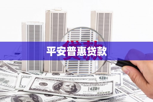 埌东平安普惠贷款