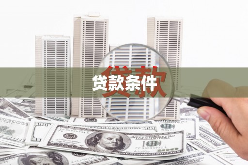 埌东贷款条件