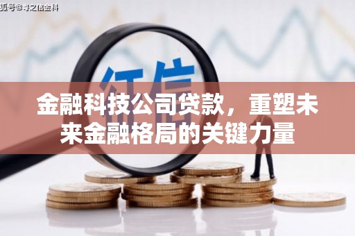 埌东金融科技公司贷款，重塑未来金融格局的关键力量
