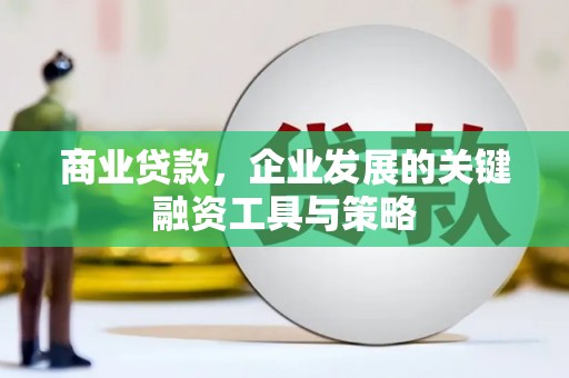 埌东商业贷款，企业发展的关键融资工具与策略
