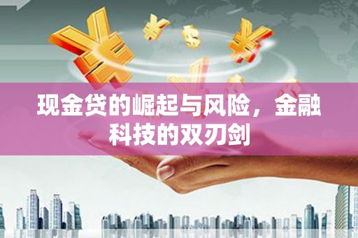埌东现金贷的崛起与风险，金融科技的双刃剑