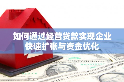 埌东如何通过经营贷款实现企业快速扩张与资金优化