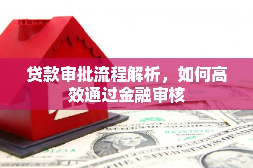 埌东贷款审批流程解析，如何高效通过金融审核