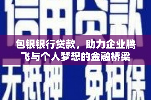 埌东包银银行贷款，助力企业腾飞与个人梦想的金融桥梁