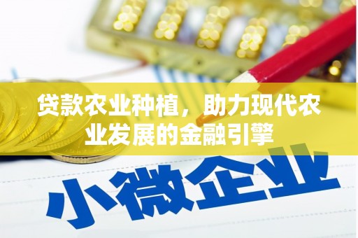 埌东贷款农业种植，助力现代农业发展的金融引擎