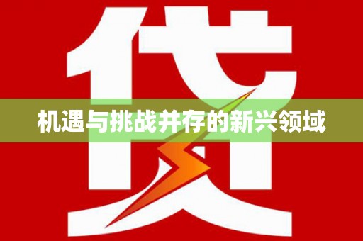 埌东机遇与挑战并存的新兴领域