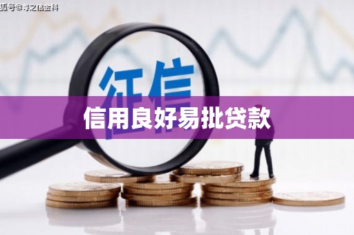 埌东信用良好易批贷款
