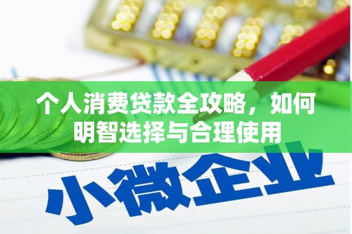 埌东个人消费贷款全攻略，如何明智选择与合理使用